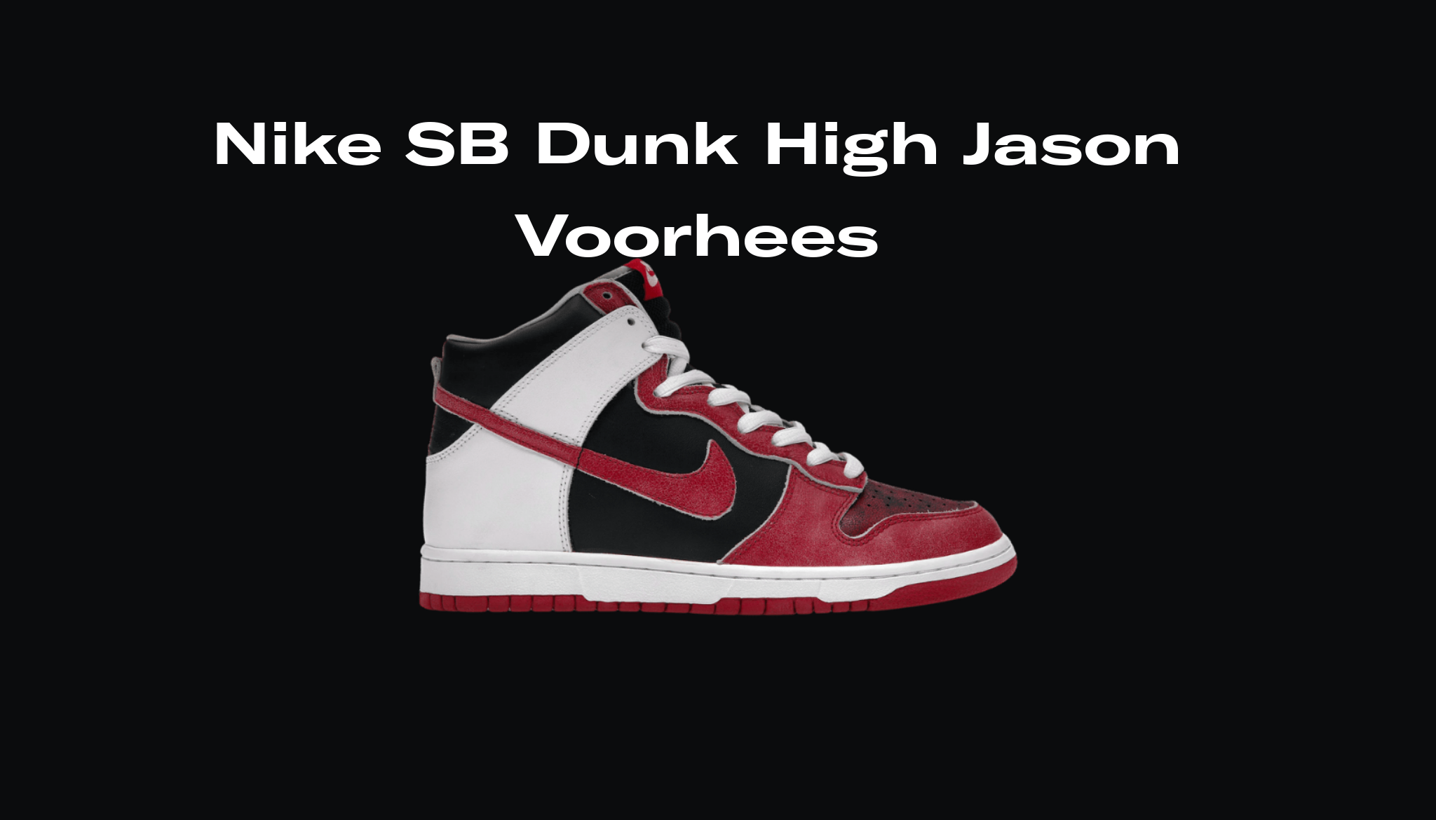 Nike SB Dunk High Jason Voorhees Release Date, Raffles, and Where to Buy